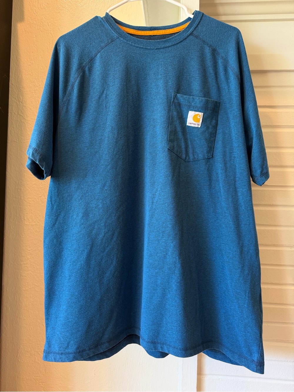 Carhartt Force Relaxed Fit Blue Pocket T-Shirt Men’s XL